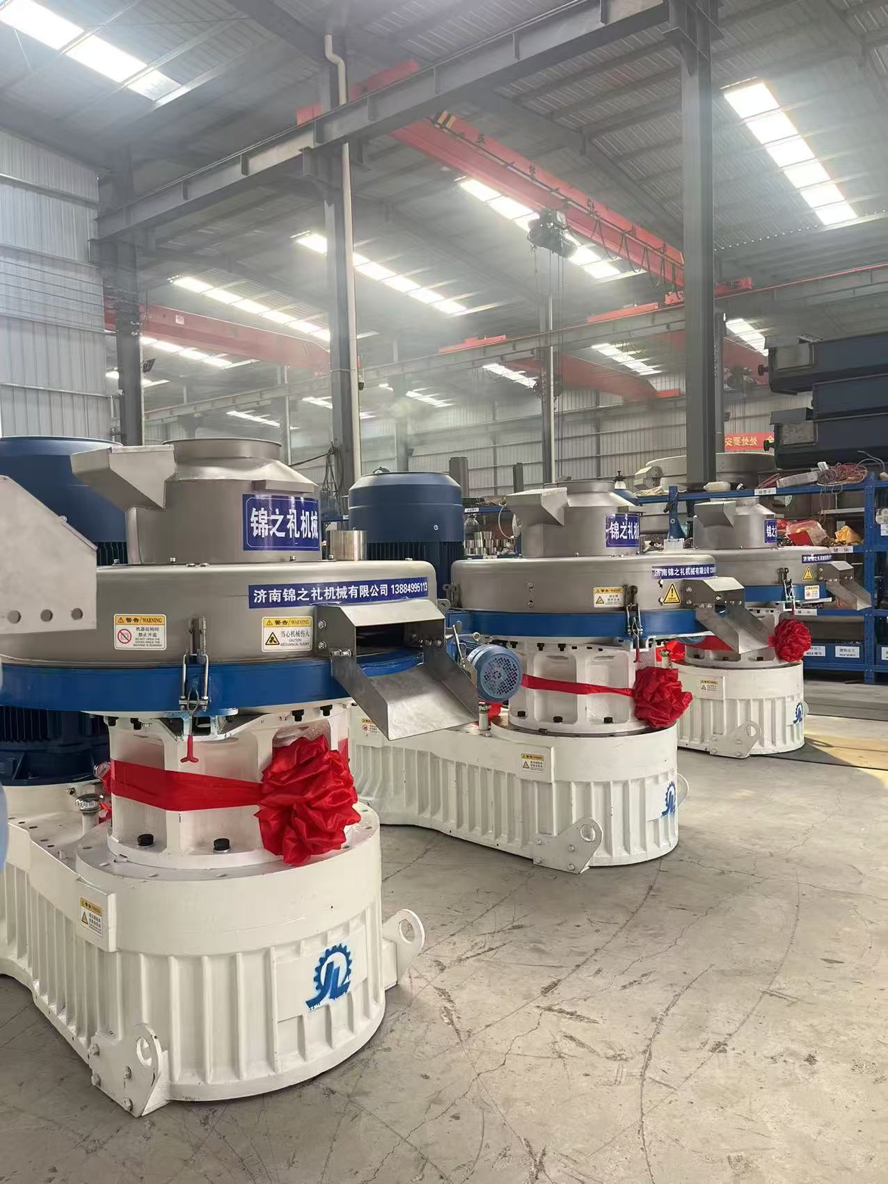 밀짚 펠릿 기계